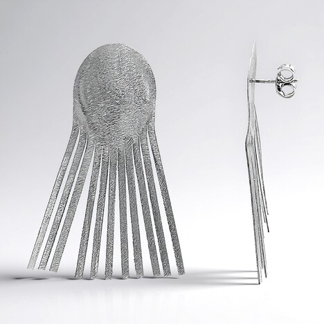 Orecchini in argento (Joias do Paraíso)