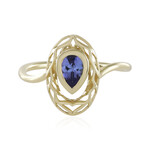 Anello in oro con Tanzanite AAA (Ornaments by de Melo)