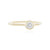 Anillo en oro con Diamante I1 (G) (de Melo Gold)