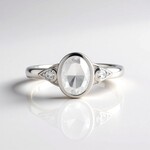 Anello in argento con Opale Ialite del Messico