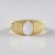 Anello in argento con Opale di Welo