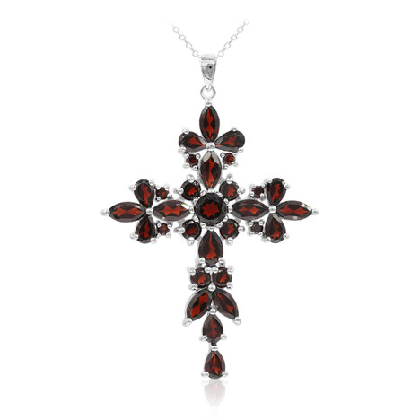 Collier en argent et Grenat
