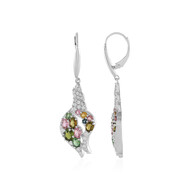 Orecchini in argento con Tormalina