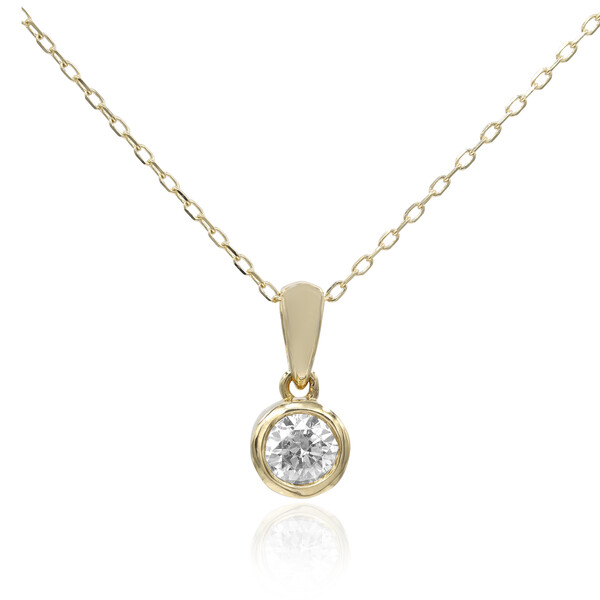 Collar en oro con Diamante I1 (H)