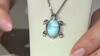 Pendentif en argent et Larimar