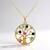 Collana in argento con Zaffiro Blu