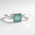 Anello in argento con Grandidierite
