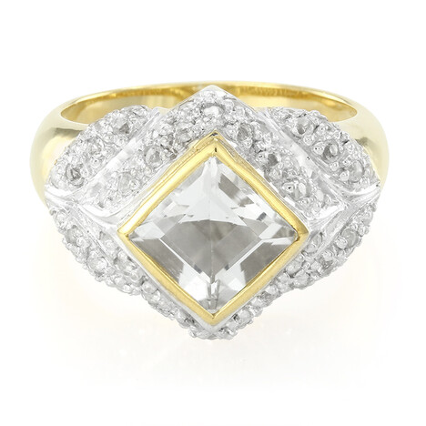 Gletscher-Topas-Silberring