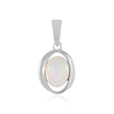 Ciondolo in argento con Opale di Welo