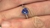Bague en or et Tanzanite AAA (CIRARI)