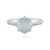 Paraiba Opal Silver Ring