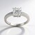 Anello in argento con Topazio Bianco