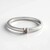 Anello in argento con Diamante Champagne I3