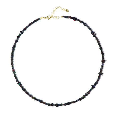 Collana in argento con Opale Mezezo