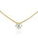 Collier en argent et Topaze blanche
