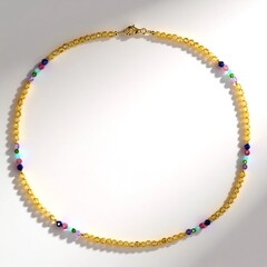Collana in argento con Citrino