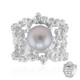 Anello in argento con Perla d'Acqua Dolce Argentata (TPC)