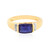 Madagascar Blue Sapphire Silver Ring