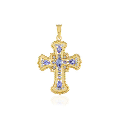 Ciondolo in argento con Tanzanite