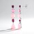 Orecchini in argento con Quarzo Color Rosa
