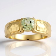 Farbwechsel-Diaspor-Goldring