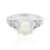 Anello in argento con Opale di Welo