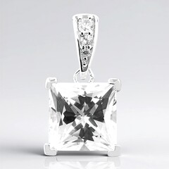 Ciondolo in argento con Danburite