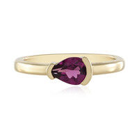 Anello in argento con Granato Magenta