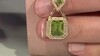 Colgante en oro con Peridoto de Jilin (de Melo Gold)