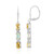 Citrine Silver Earrings