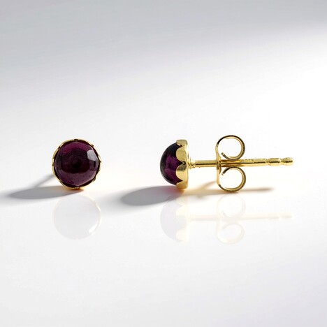 Orecchini in oro con Rodolite (CUSTODANA)
