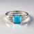 Anello in argento con Turchese Sleeping Beauty