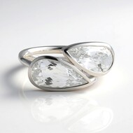 Anello in argento con Danburite (de Melo Essence)