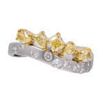 Gouden ring met gele S12 diamanten (CIRARI)