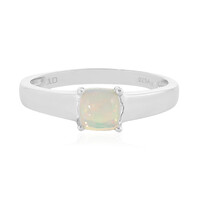 Bague en argent et Opale Welo