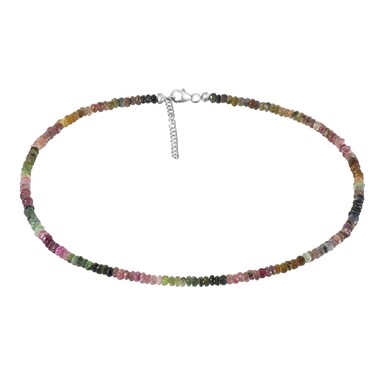 Collier en argent et Tourmaline