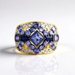 Bague en argent et Tanzanite (Gems en Vogue)
