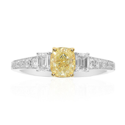 18K SI2 Yellow Diamond Gold Ring (CIRARI)