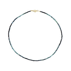 Collana in argento con Indicolite