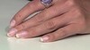 Zilveren ring met een Charoite