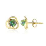 Zilveren oorbellen met Mezezo opalen (de Melo Essence)