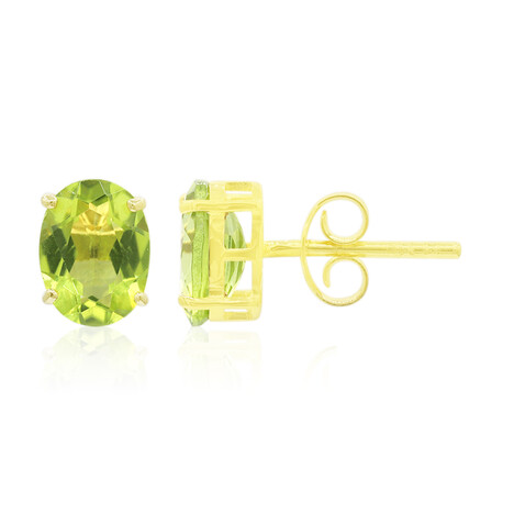 Orecchini in argento con Peridoto