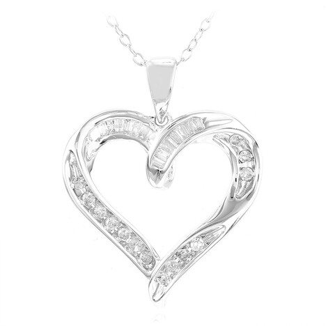 Diamond Silver Necklace