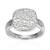 Zircon Silver Ring (Adela Silber)