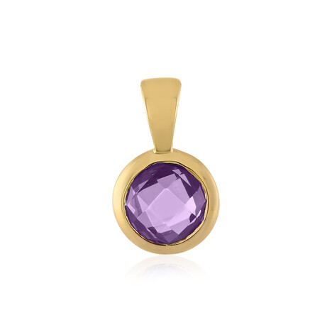 Ciondolo in oro con Ametista