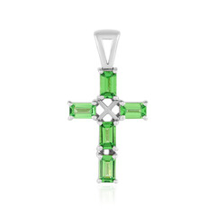 Ciondolo in argento con Lemshuku Tsavorite