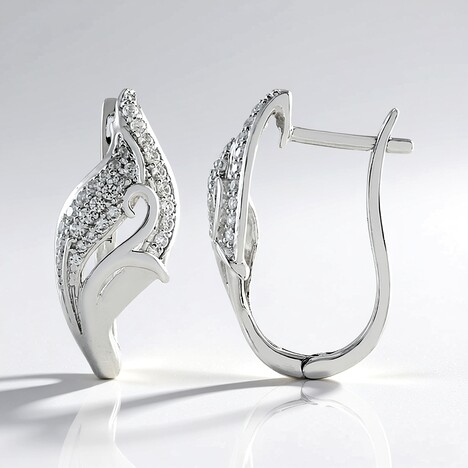 Orecchini in argento con Zircone
