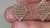 Gouden oorbellen met I2 Bruine Diamanten (SUHANA)