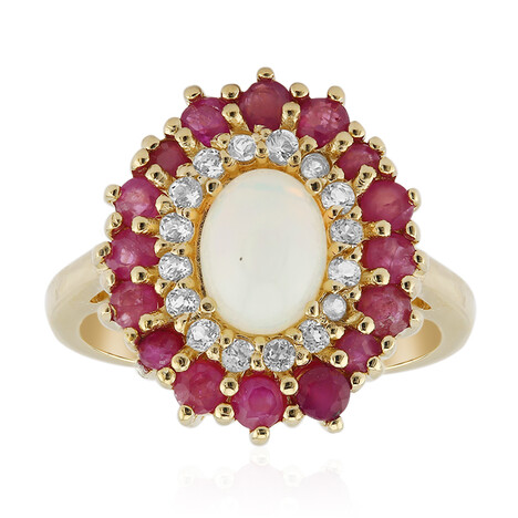 Edelstein-Silberring