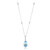 14K AAA Brazilian Aquamarine Gold Necklace (AMAYANI)